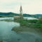 Szovátától mintegy 30 kilométerre található Bözödújfalu - a víztározót javítás miatt leeresztik (MTI Fotó, Kovács Tamás)