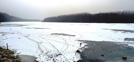 A Bagaméri fenéküszöb felvíze, 2017. január 31.-én 1