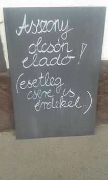 Asszony eladó!