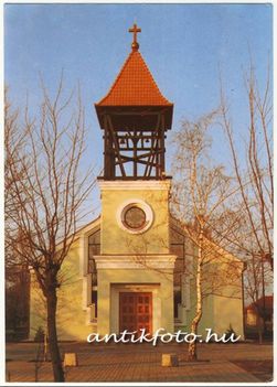 Békéscsaba, jaminai katolikus templom 1993