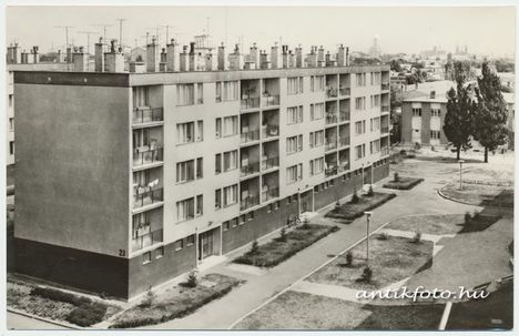 Békéscsaba, Kulich Gyula lakótelep 1970