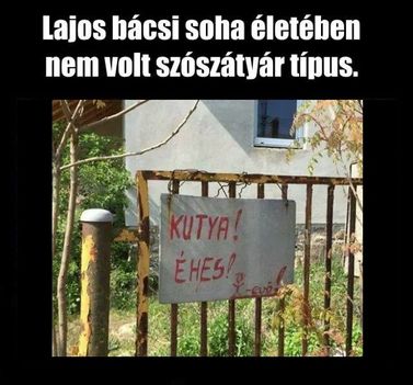 Lajos bácsi!