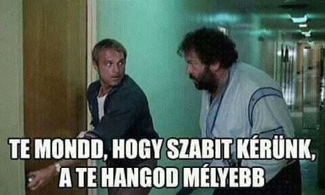 Te mondod!