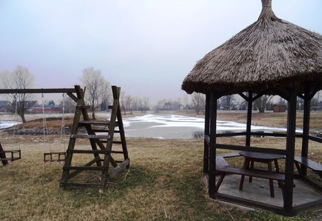 Lipóti Kövecses-tó télen, 2017. január 31.-én 1