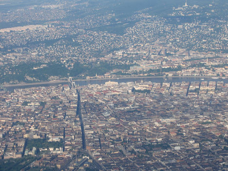 Légifotó sétarepülés folyamán: Budapest madártávlatból 2
