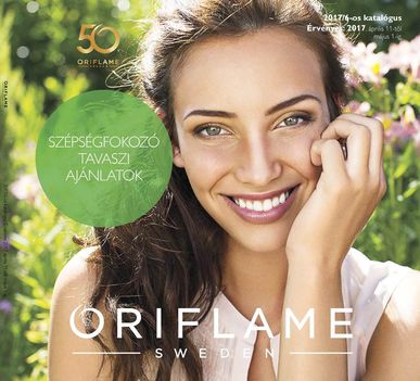 Oriflame katalógus,érvényes 2017.április 11.-től,május 10.-ig.