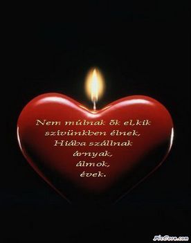 Nem múlnak ők el, kik szívünkben élnek.....