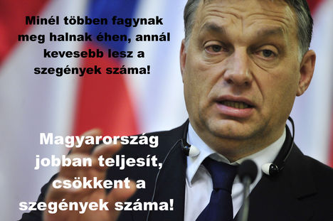 Orbán Viktor szegények