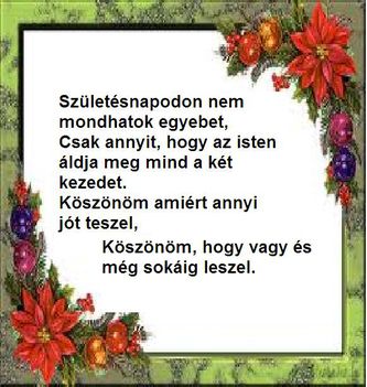 SZÜLETÉS NAPODRA NÉMETH MARIKÁNAK.