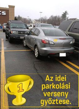 Parkolás!