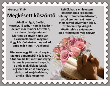 Megkésett köszöntő