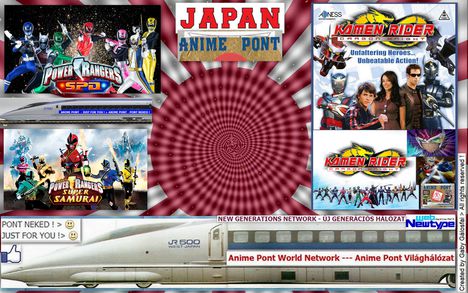 Anime Pont & Power Rangers és a Kamen Rider Dragon Knight .A megújult Anime Pont . 