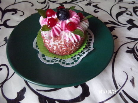 Mini bársony torta