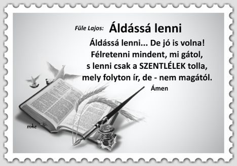 Áldássá lenni