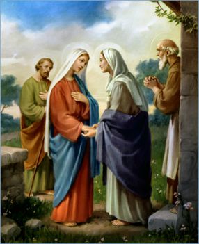 Szűz Mária látogatása Erzsébetnél