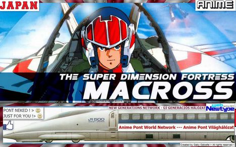 The Super Dimension Fortress MACROSS .Nagy sikerű japán anime sorozatok  