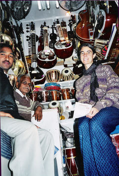 hangszerbolt indiában