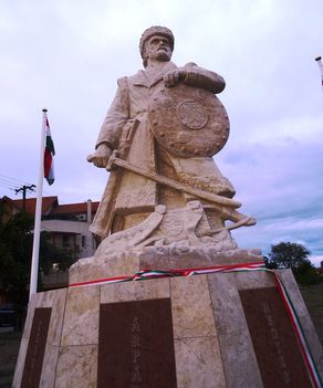 Árpád vezér szobra, Rajka 2017. szeptember 03.-án 3