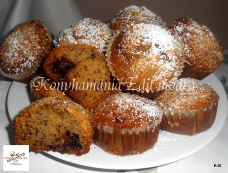 Csokis-banános muffin 