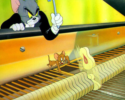 Tom és Jerry zongoraversenye