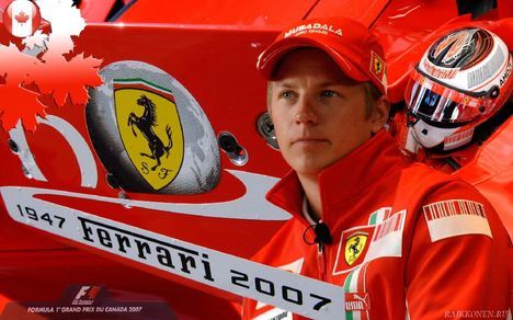Kimi és a Ferrari