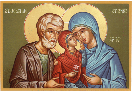 Július 26.Szent Joakim és Szent Anna, Szűz Mária szülei