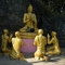 Luangi szobrok aranyból