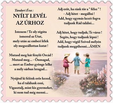 Nyilt levél az Úrhoz