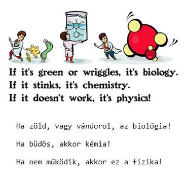 Biológia, kémia, fizika!