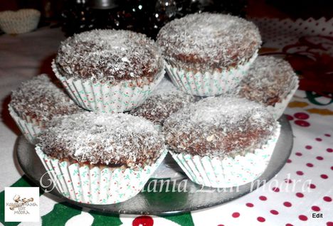 Kókuszkocka  muffin