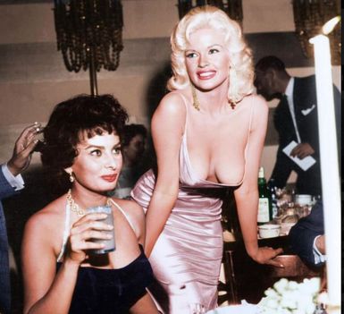 Sphia Loren és Marilyn Monroe