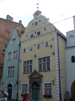 Kereskedő házak Rigában, holland mintára