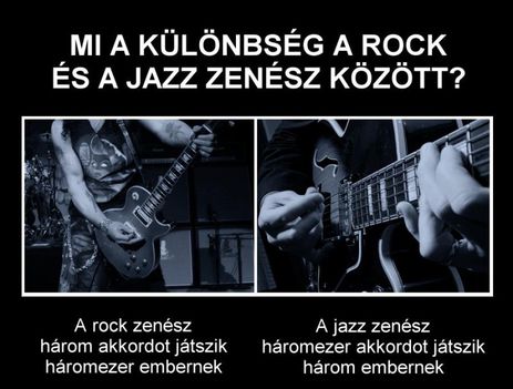 Rock, vs jazz!