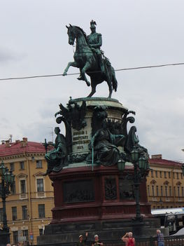 Szentpétervár - I. MIKlós szobra