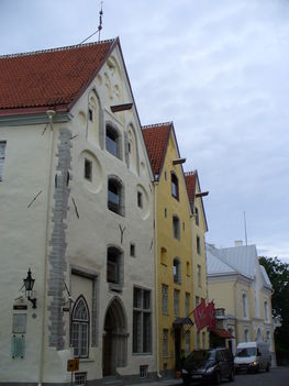 Tallin, régi kereskedőházak