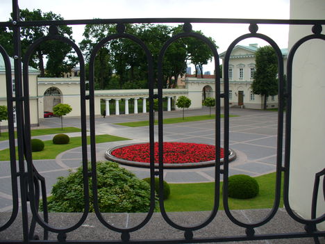 Vilnius, Elnöki Palota belső udvara