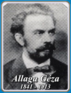 ALLAGA GÉZA 1841 - 1913