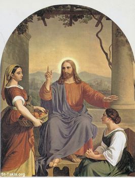 Jézus Szent Mártával és Máriával