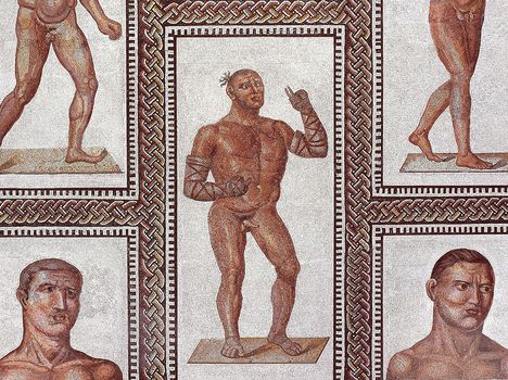 Mosaic from the Bath of Caracalla