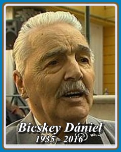 BICSKEY DÁNIEL 1935 - 2016