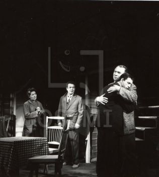 Somogyi Erzsi Kállai Ferenc Tímár József Kálmán György - Az ügynök halála 1959 Fotó Wellesz Ella