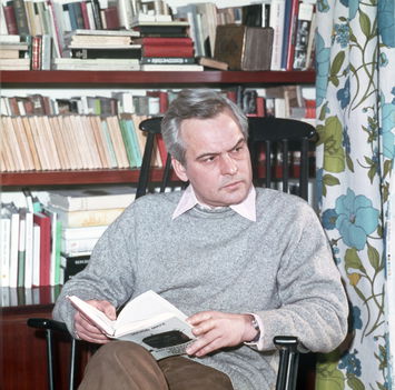 Latinovits Zoltán - Otthonában, 1975-ben Fotó Keleti Éva
