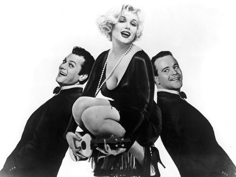 Tony Curtis, Marilyn Monroe, Jack Lemmon, 1959 - Van aki forrón szereti