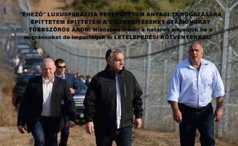 Orbán Viktor határ kerítés