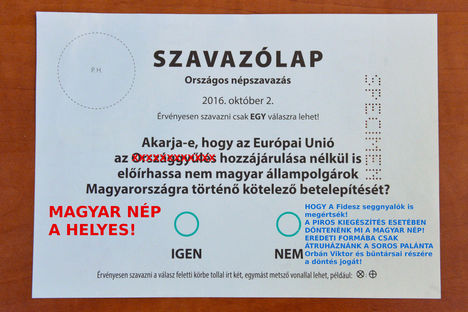 szavazolap