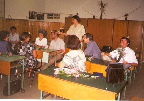 Az 1976-ban 1.-3.osztályosok  20.éves találkozója