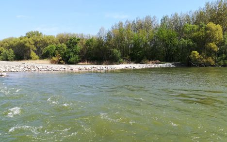 Halrekesztői vízszinszabályozó műtárgy, Ásványráró 2018. április 19.-én 2