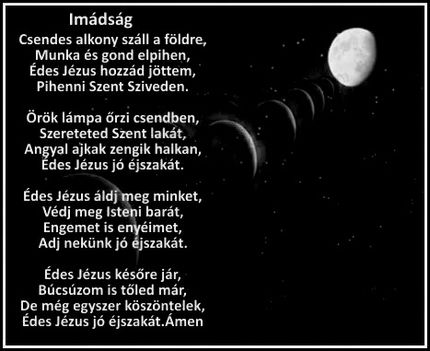 Imádság -este