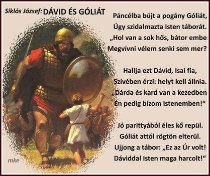 DÁVID ÉS GÓLIÁT