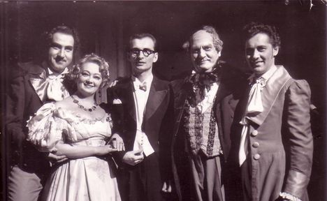 Melis György Gyurkovics Mária Tóth Péter Maleczky Oszkát Kövecses Béla - Donizetti Don Pasquale 1952